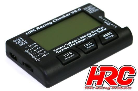 HRC HRC9372C Battery & Servo Analyzer - 1-8S - Checker & Balancer with percentage display (LiPo) - 3