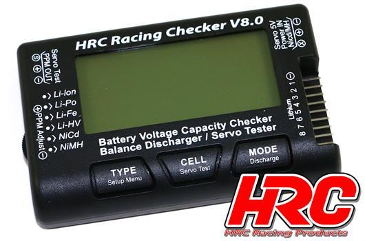 HRC HRC9372C Battery & Servo Analyzer - 1-8S - Checker & Balancer with percentage display (LiPo) - 2
