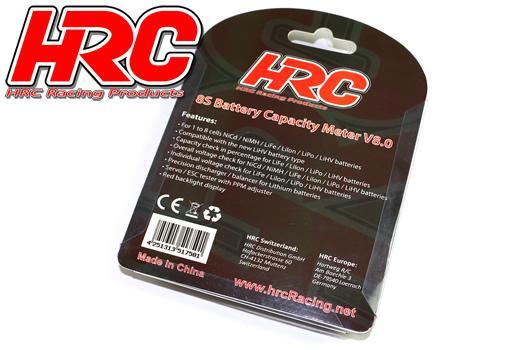 HRC HRC9372C Battery & Servo Analyzer - 1-8S - Checker & Balancer with percentage display (LiPo) - 7