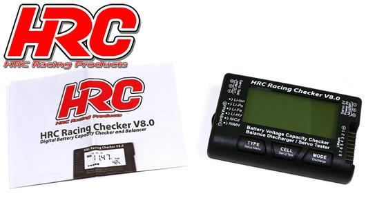 HRC HRC9372C Battery & Servo Analyzer - 1-8S - Checker & Balancer with percentage display (LiPo) - 5