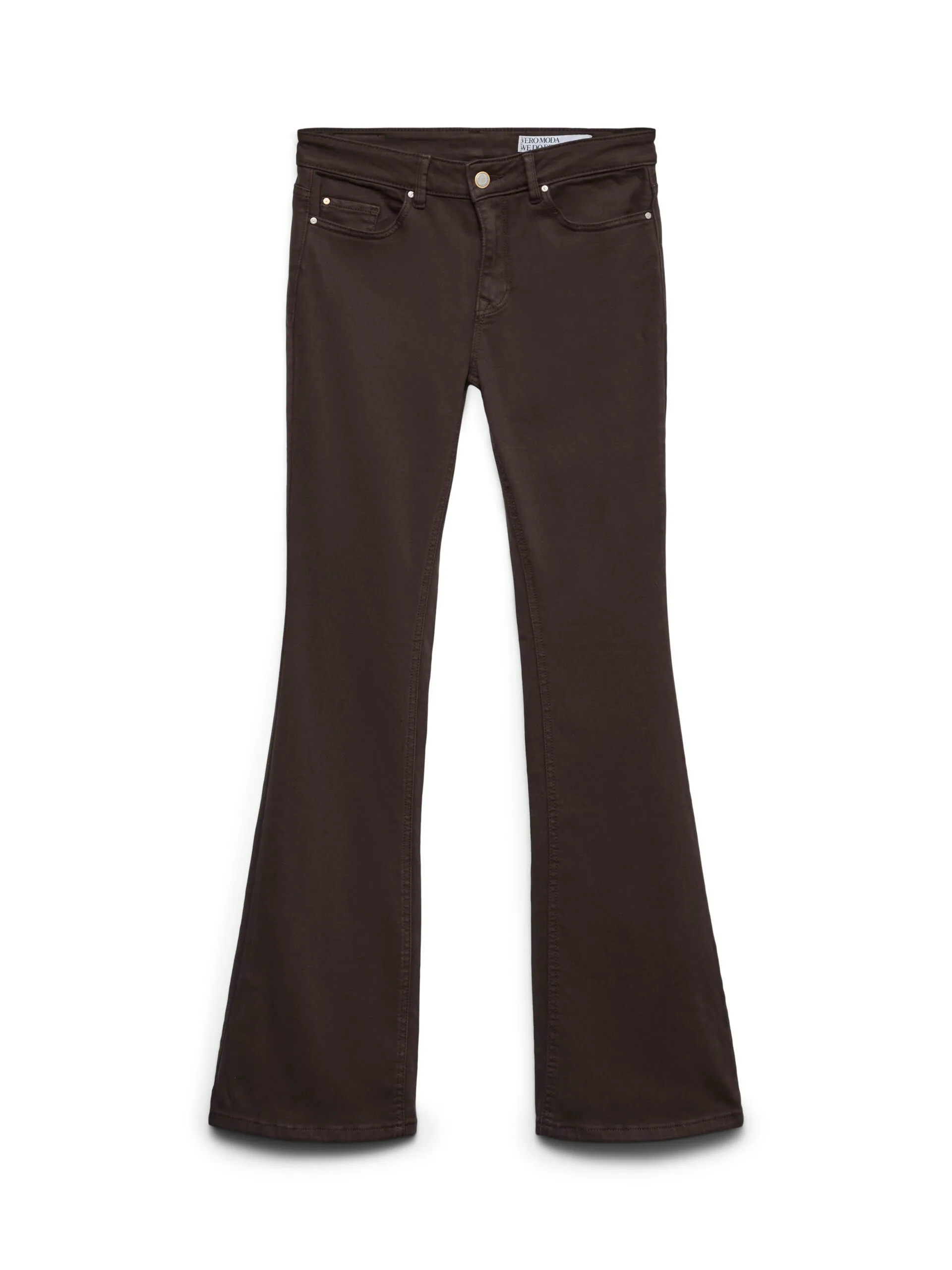 Vero Moda - Flash Flared Jeans Brun