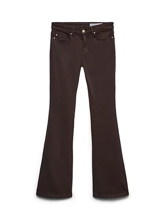 Vero Moda - Flash Flared Jeans Brun