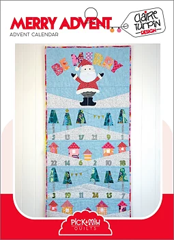 Mönster: Merry Advent Quilt Pattern - Adventskalender