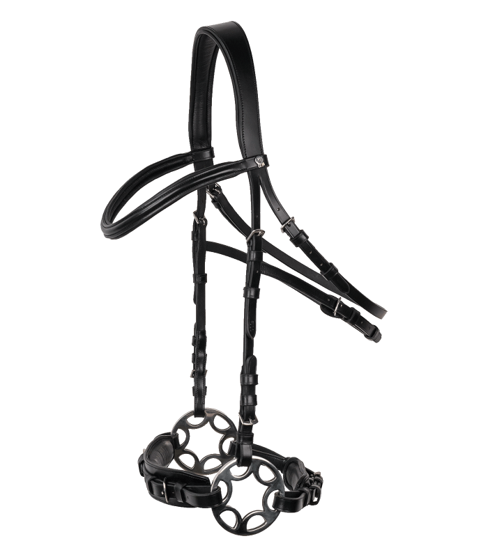 Waldhausen X-Line Hackamore Bridle Bitless Sensitive  - 2