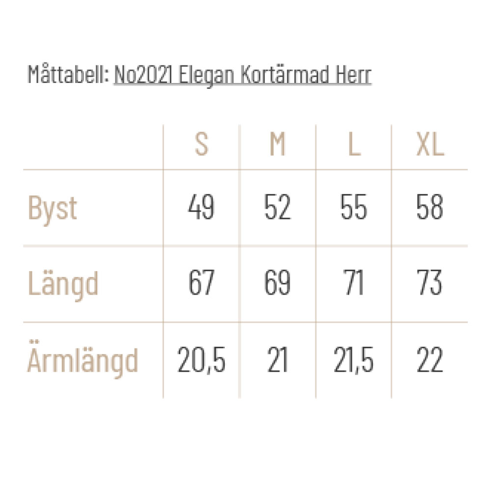 Berotec Elegan kortärmad Herr - WAIK - 3
