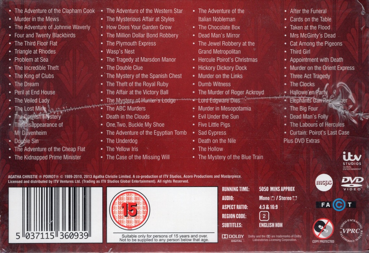 Poirot - The Definitive Collection (ej svensk text) - 3