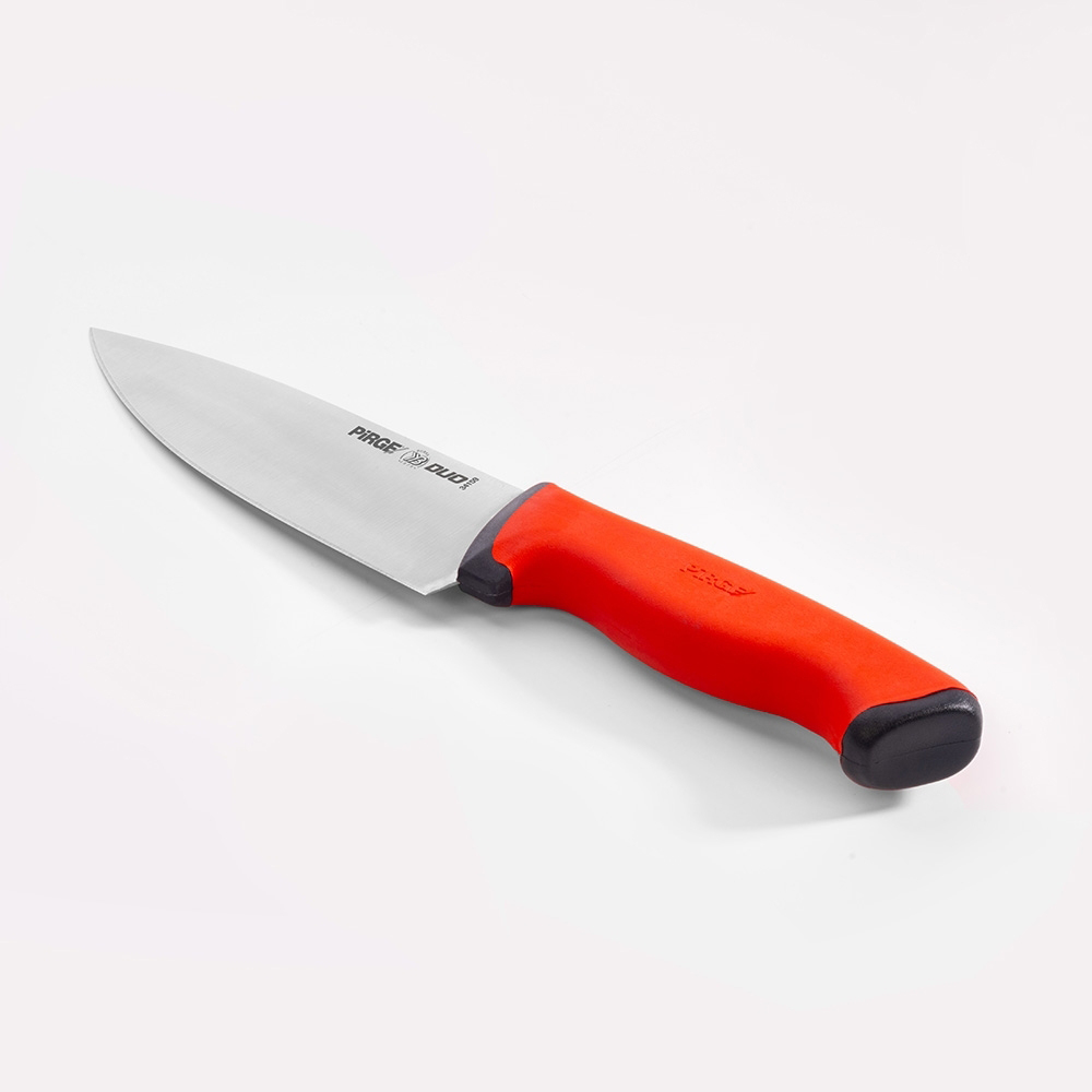Pirge DUO Kockkniv 19 cm Röd