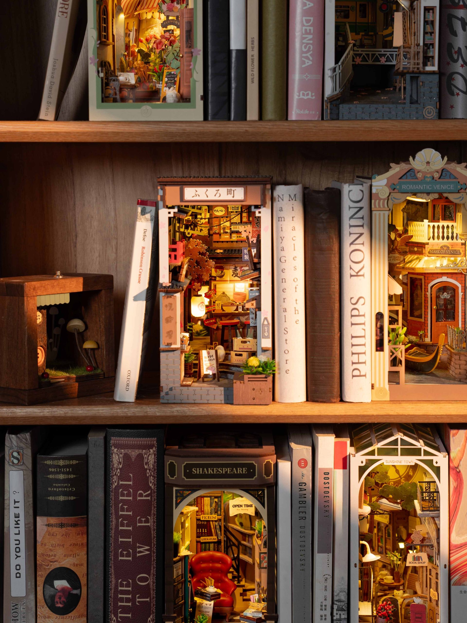  Book Nook DIY-  Rolife Sakura Wine Alley - 4