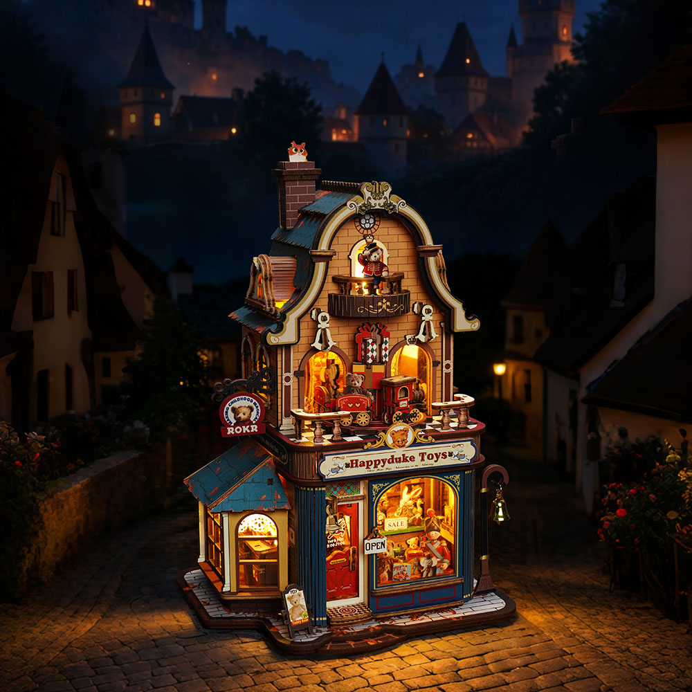 Happyduke Toys mekaniskt 3D-pussel  - 3