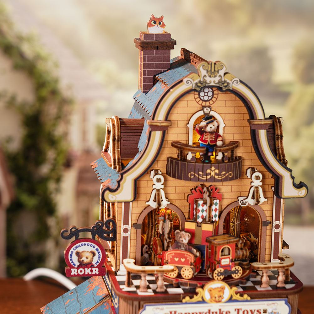 Happyduke Toys mekaniskt 3D-pussel  - 5