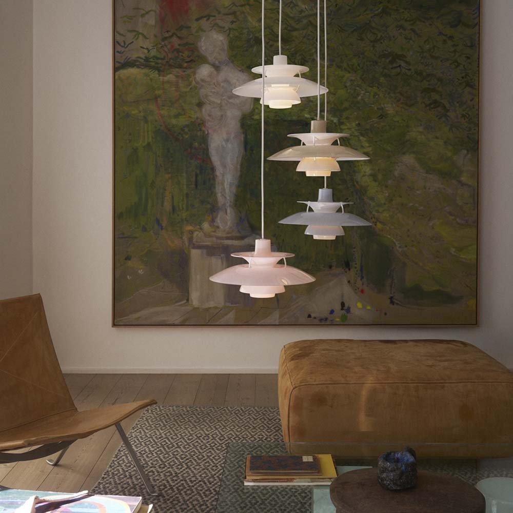 PH 5 Pendant Opal 32 cm (several colors) - Louis Poulsen - 9
