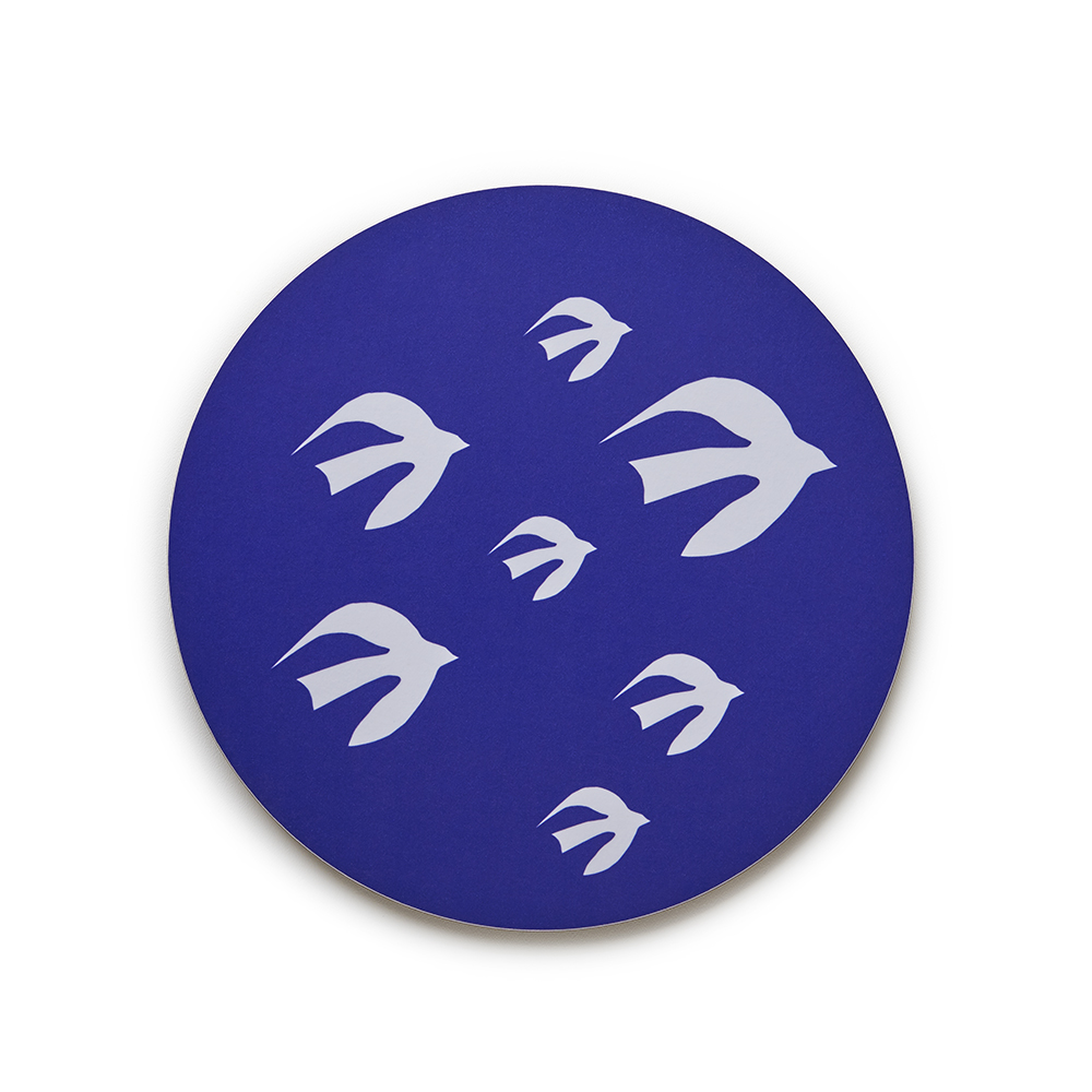 Round Trivet - 21cm - Flocking Birds