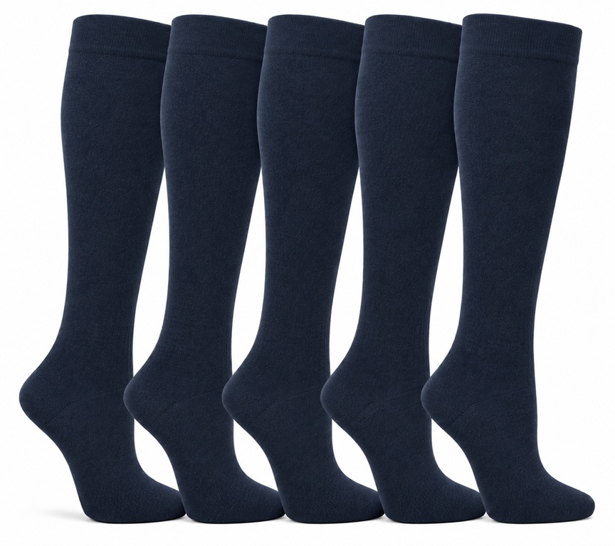 5-pakkaus  Sthlm Sock  Co. Tukisukat, bambu, tummansininen
