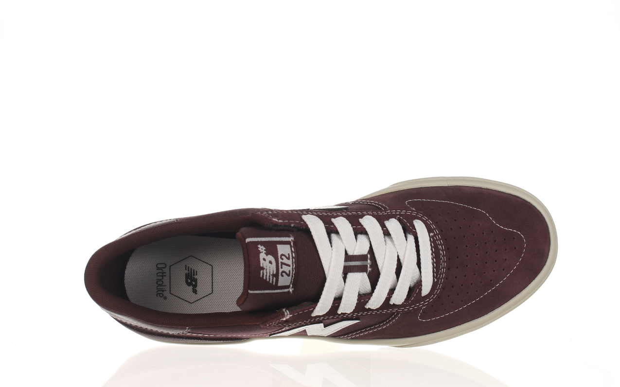 New Balance Numeric 272 Cherry Leather Skateskor - 4
