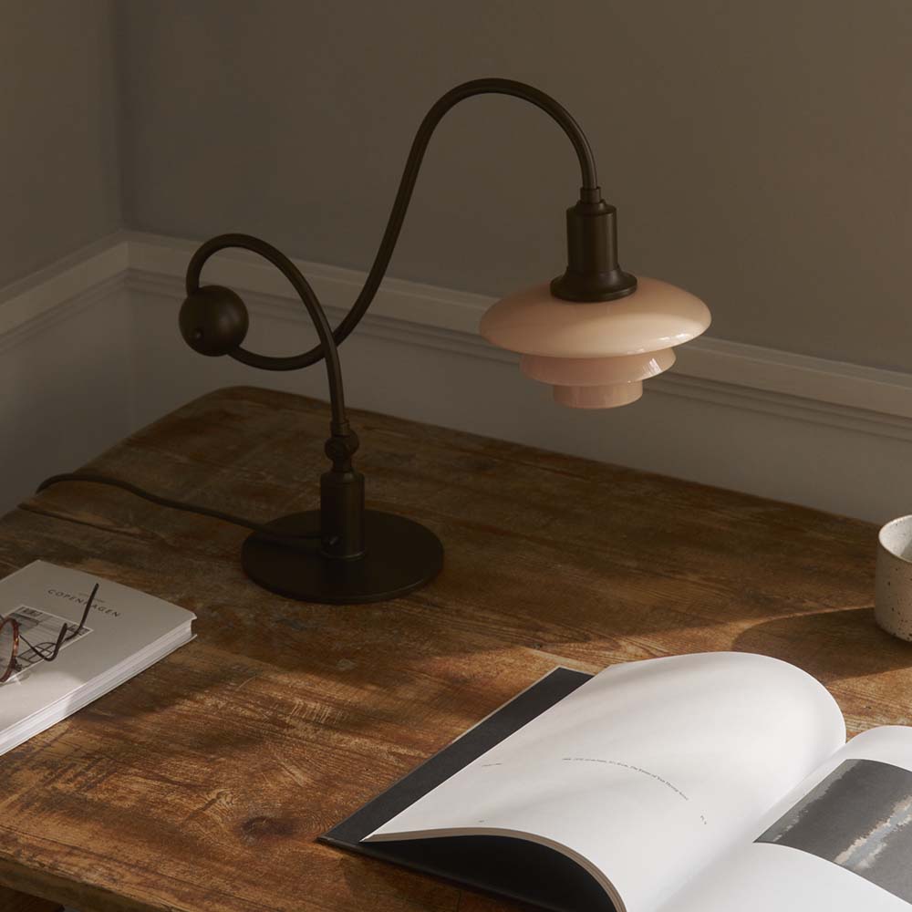 PH 1/1 Piano Bordslampa (Dusty Terracotta) Limited Edition- Louis Poulsen - 6