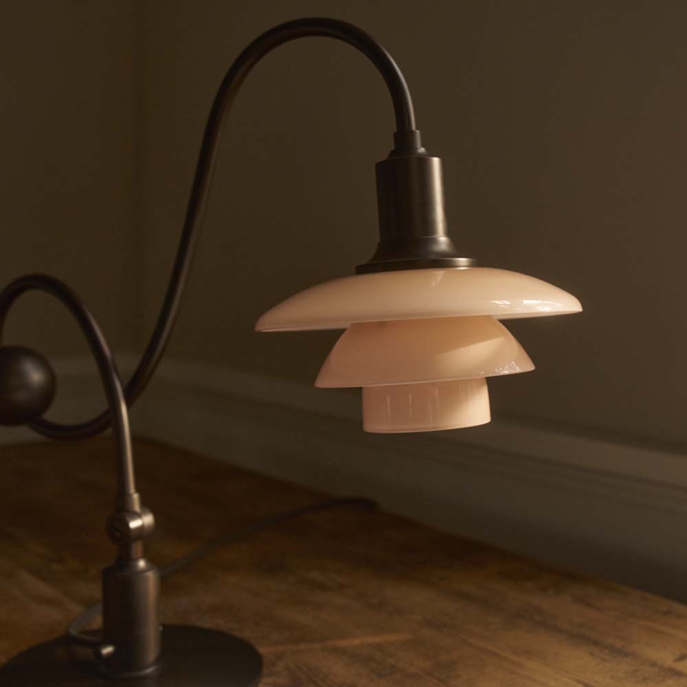 PH 1/1 Piano Bordslampa (Dusty Terracotta) Limited Edition- Louis Poulsen - 5