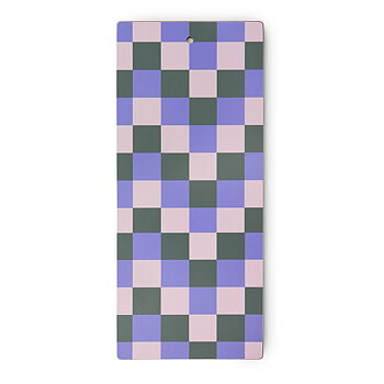 Checker Mix Serveringsbräda  - 40x17 cm - Pink/Moss