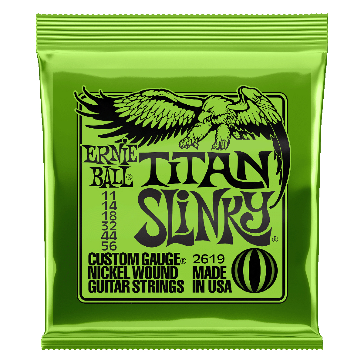 Ernie Ball Titan Elektriske Guitarstrenge 011-056