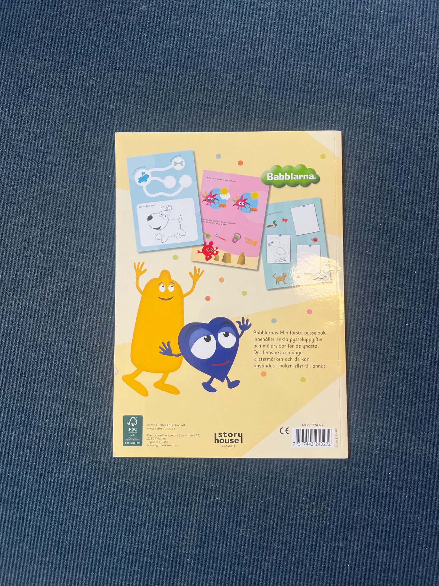 Babblarna - min första pysselbok  - 2
