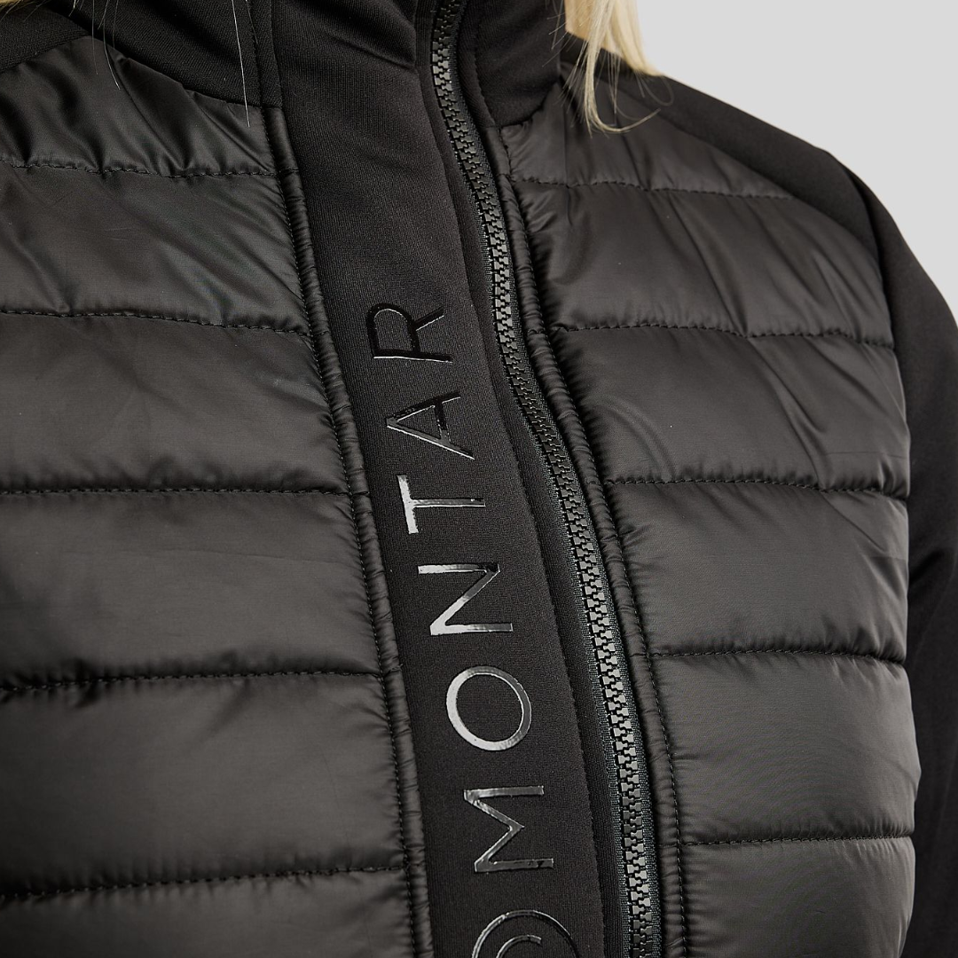 MONTAR EMMA LONG SOFTSHELL JACKET - BLACK - 2