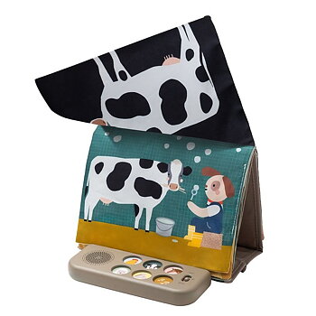 Taf Toys 13935 Farm Musical  Tummy Time Book - Rätt start
