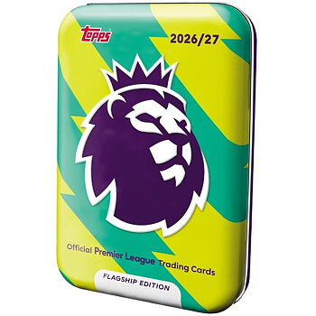Topps Premier League Fotbollskort Mega Tin, 1 st 26/27