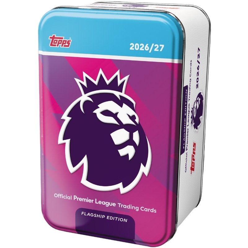 Topps Premier League Fotbollskort Super Tin, 1 st 26/27
