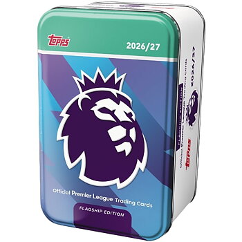 Topps Premier League Fotbollskort Super Tin, 1 st 26/27