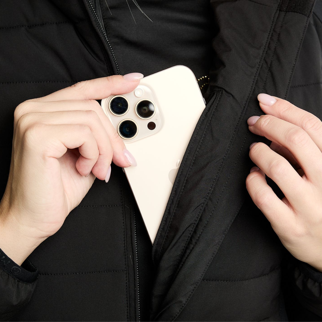 MONTAR MORUBY PADDED JACKET W. SOFTSHELL - BLACK - 5