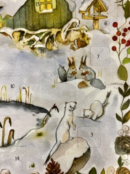 Adventskalender -Vinterdjur - 2