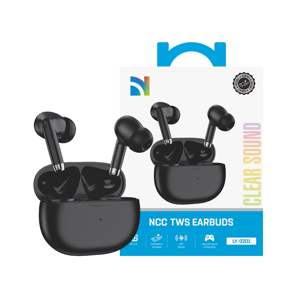 NCC Bluetooth Earbuds LY-0201 Black