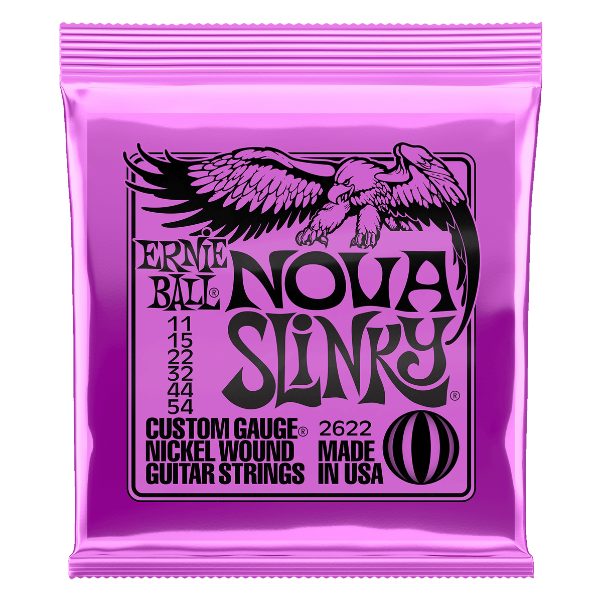Ernie Ball Nova Elektriske Guitarstrenge 011-054
