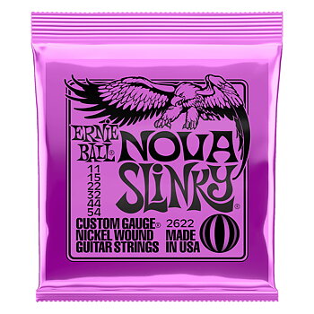 Ernie Ball Nova Elektriske Guitarstrenge 011-054