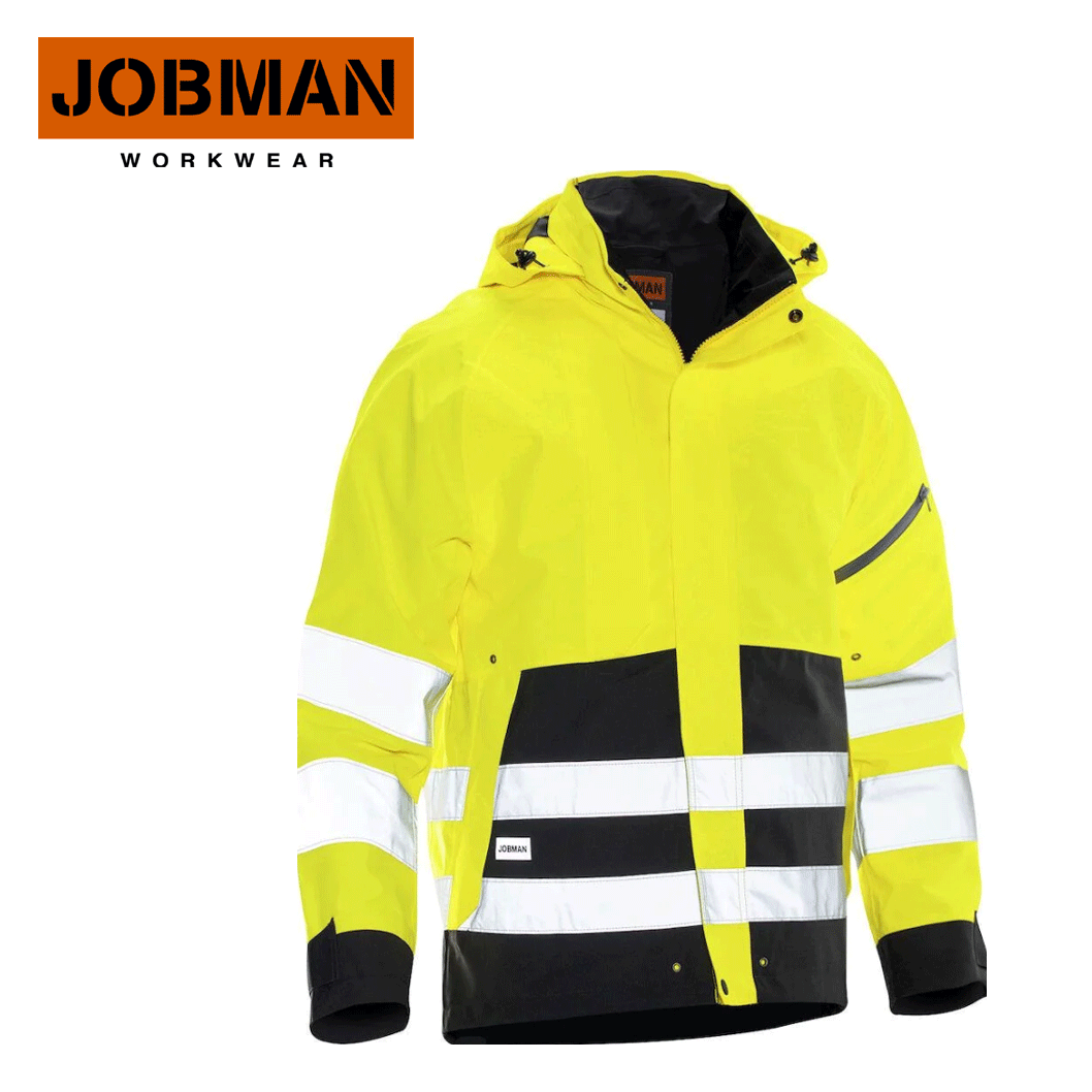 Skaljacka + Skalbyxa Jobman Gul/Svart - 3