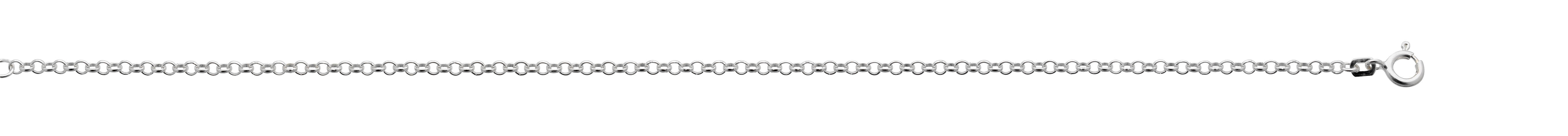 Armband ärtlänk silver 18 cm