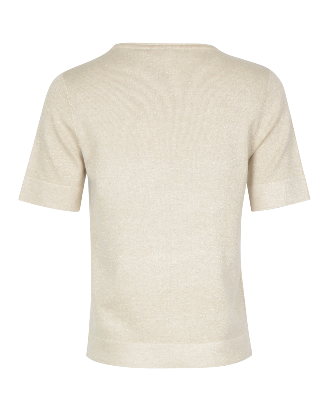 Jumper kort ärm glitter guld - 2