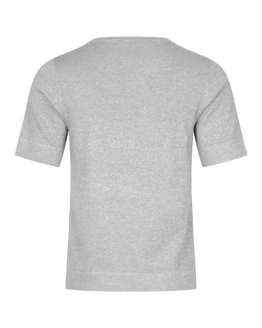 Jumper kort ärm glitter silver - 2