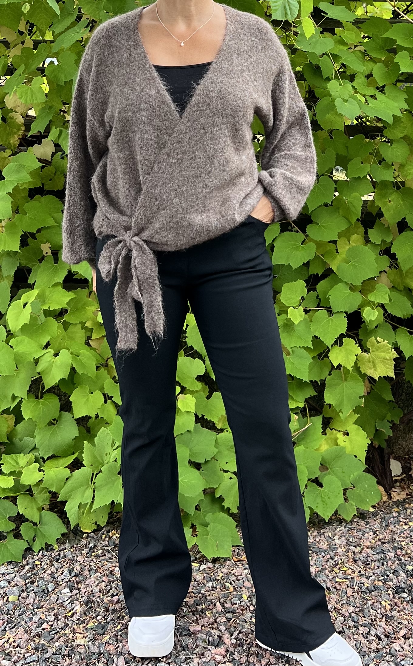 Mix by Heart Byxa Bootcut Stella Svart - 5