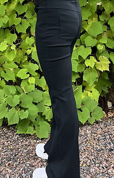 Mix by Heart Byxa Bootcut Stella Svart