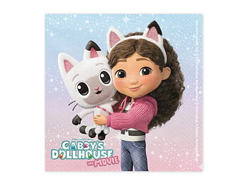 Gabby's Dollhouse servetter 33 x 33 cm 20-pack