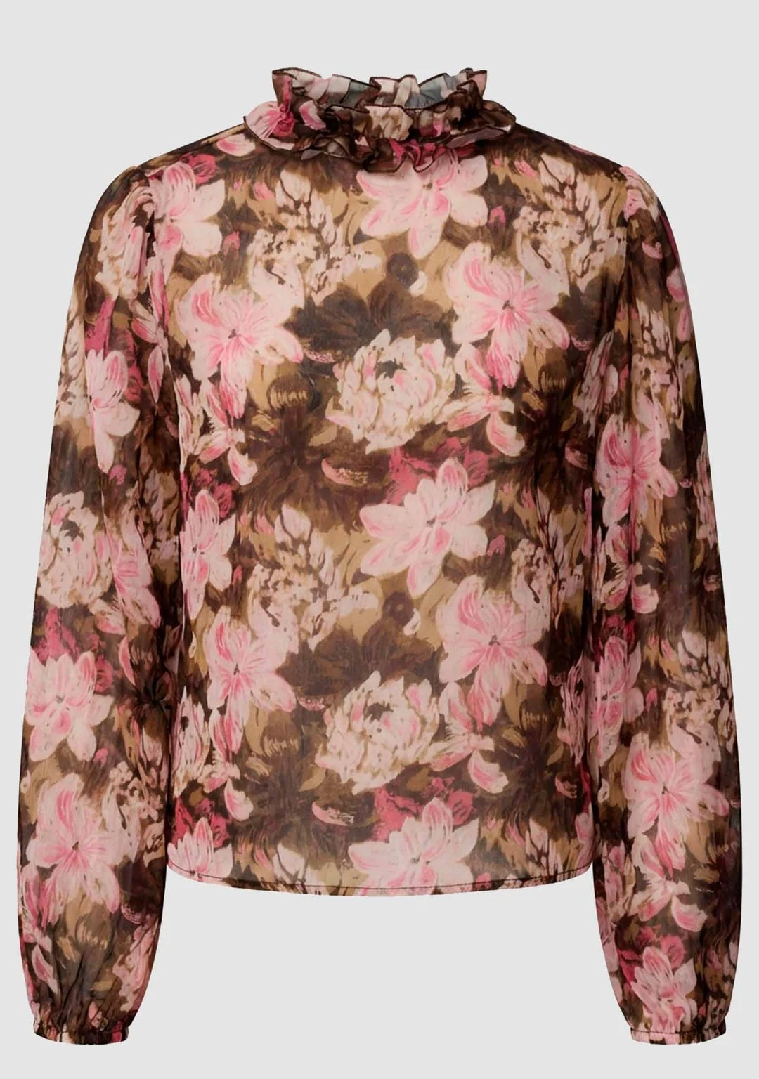 Vibse Ruffle Blouse - Flower - Isay - 5