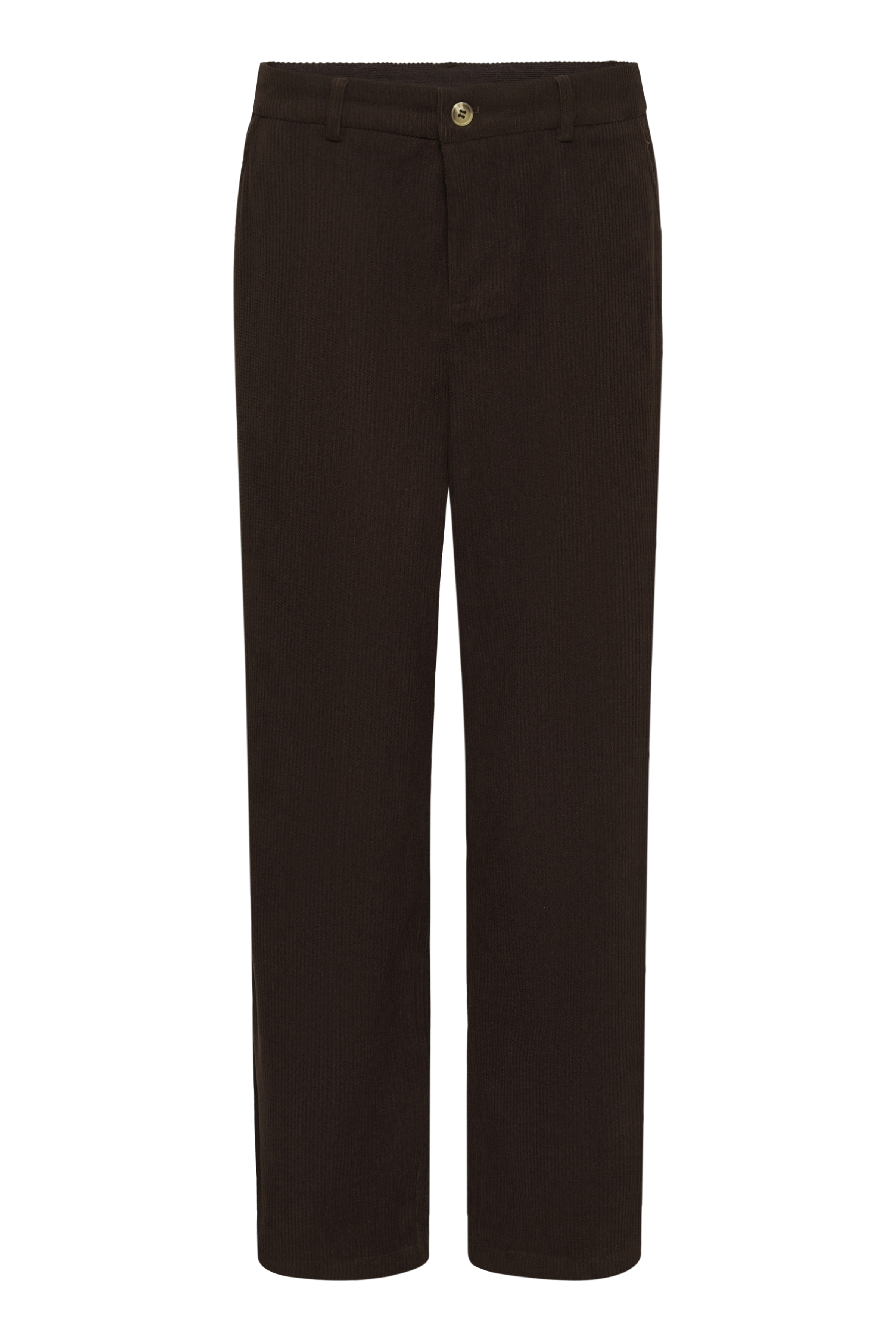 CRKanna Corduroy Pant Java Brun Rak Manchesterbyxa - 3