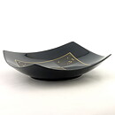 ヤン  黒いボウル  金色の装飾  18/5cm  1993年 (2)