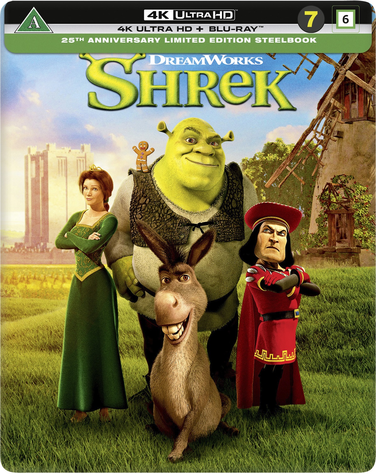 Shrek (Limited Edition Steelbook) (4K Ultra HD + Blu-ray)