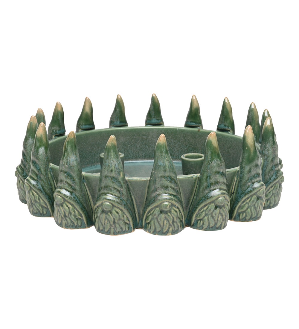 Adventsljusstake / Tomtar / Dia 31cm