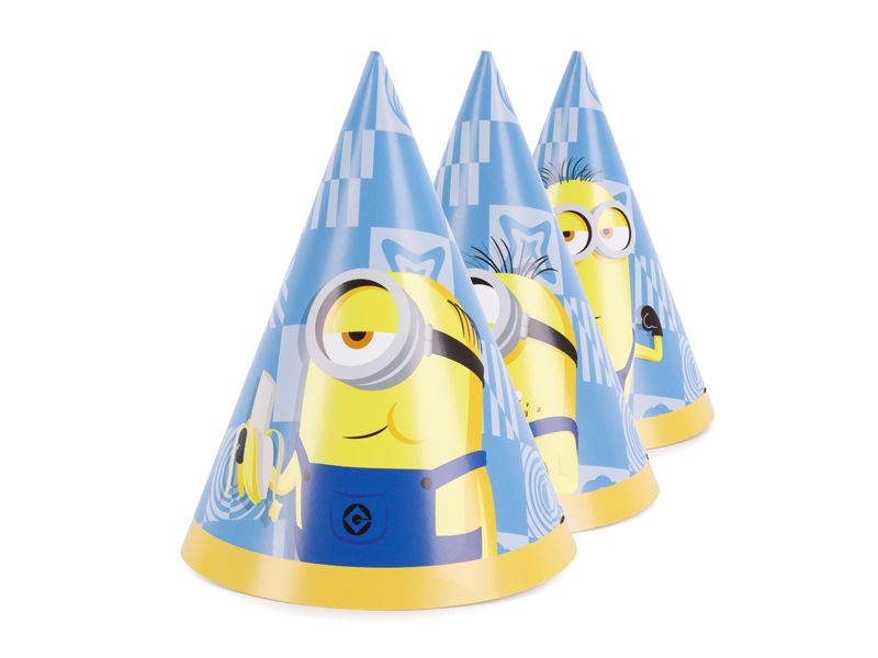 Minions kalashattar 16 cm 6-pack