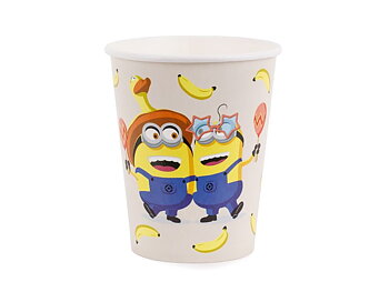 Minions pappmuggar 250 ml 6-pack