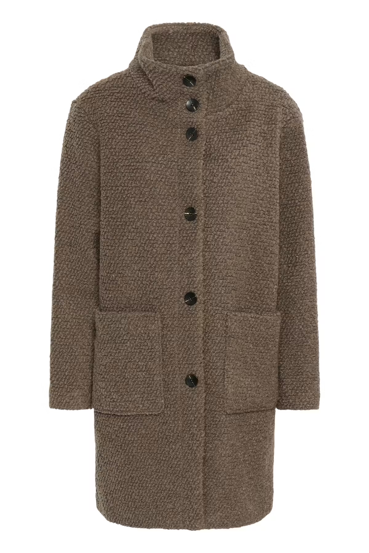 Saint Tropez Ferddy Coat Walnut Brown - 4