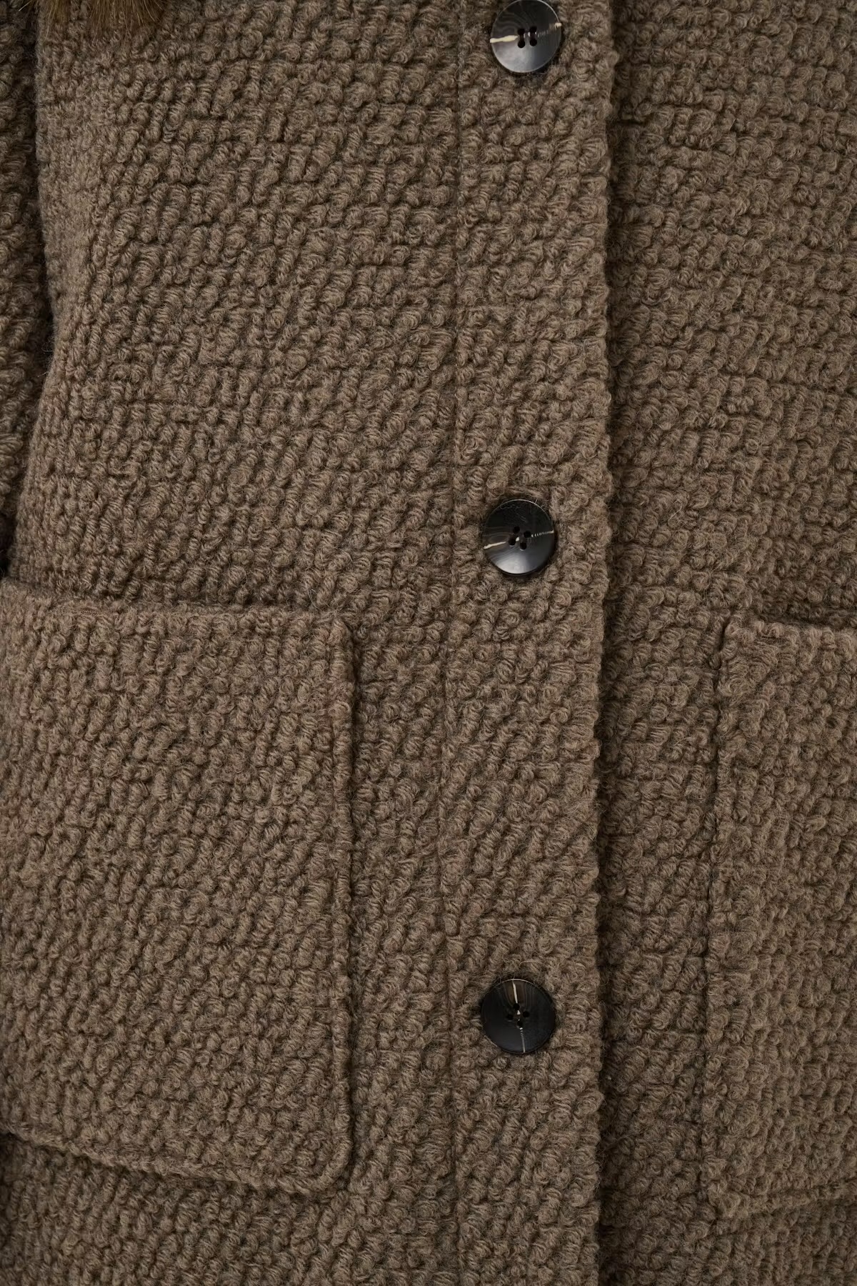 Saint Tropez Ferddy Coat Walnut Brown - 6