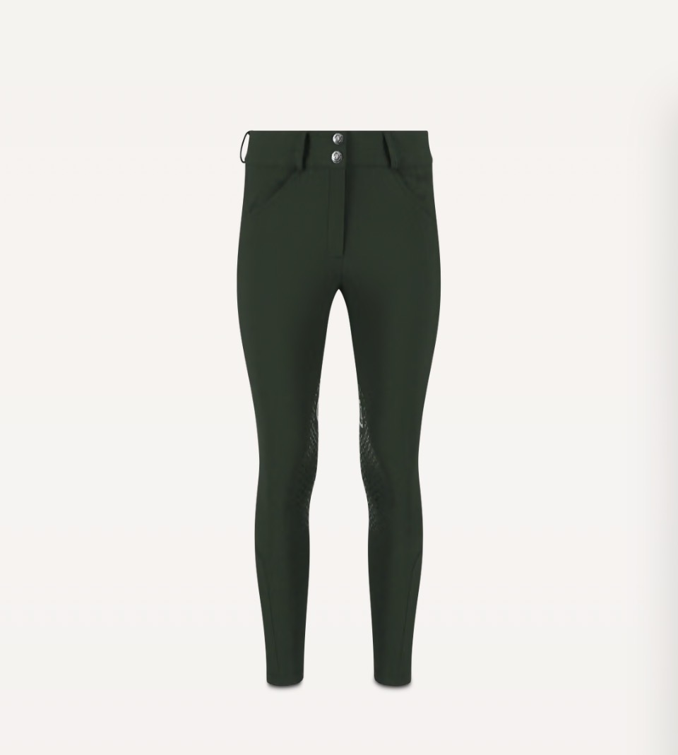 KENTUCKY Ridbyxa Miami Kneegrip Mörkgrön